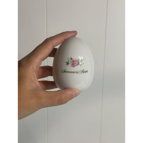 VTG 1988 Avon Colorful Flower Porcelain Egg Gifts of Nature Spring’s Brilliance - Picture 6 of 6